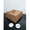 Caja Torta 31x31x13 X 10 +10-5% Blanca /madera