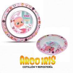 Cry Bowl Cerealero Plastico Babies