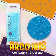 Sprinkles Azucar X 40 G - Celeste Wilton Pascuas Confite Azul