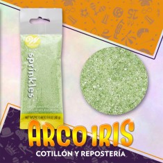 Sprinkles Azucar X 40 G - Verde Wilton Pascuas Confite