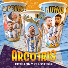 Afa Vasos Grande 12 Onzas X 8 - Selecccion Argentina                                                         Mundial Futbol