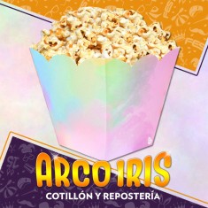 Pastel Caja Multiuso X6 - Pop Corn - Pochoclera - Otero