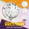 Burbuja Globo C/ Confeti Estrella Y Colgante X U Guir Decorativa--jupiter-