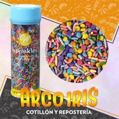 Sprinkles Primaveral X 102 Gs. Wilton-mezcla Arcoiris-3.6 Oz
