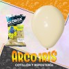 Globo Estandar 12 X 50 - Latte Cream Globox
