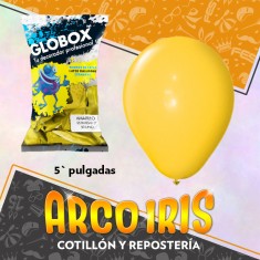 Globo Perlado 5 X50 Amarillo - Dilax