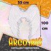 Ala Grandes Blancas Arcangel 55 X 100 Cm  - Plumas                                                                        Par