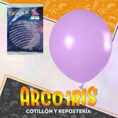 Arco Iris Lila Globo X 50 Promo +10 -5%
