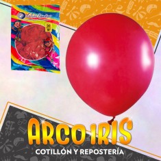 Arco Iris Rojo Globo X 50 Promo +10 -5%