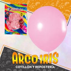 Arco Iris Rosa Globo X 50 Promo +10 -5%
