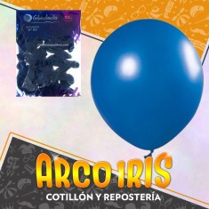 Arco Iris Azul Globo X 50 Promo +10 -5%