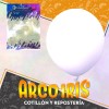Arco Iris Blanco Globo X 50 Promo +10 -5%