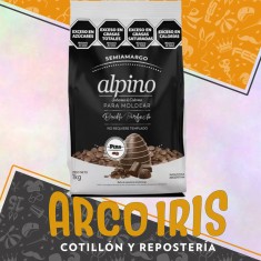Chocolate Alpino Pins X 1 Kg.s.amargo Lodiser -                                  Chocweb Pascua San Valentin