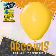 Globo Estandar 20 X 10u Amarillo - Globox