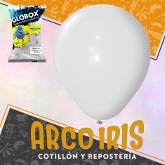 Globo Estandar 20 X 10u Blanco - Globox